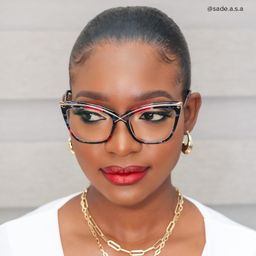 Winston Butterfly Floral Glasses5