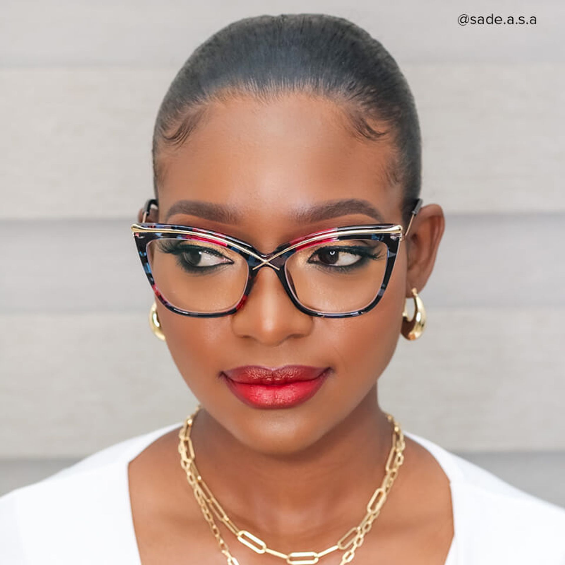 Winston Butterfly Floral Frame Eyeglasses | Zeelool4