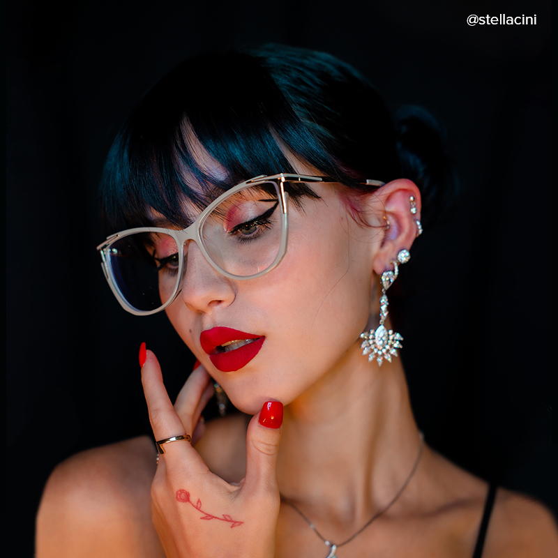 Yomary Cateye Khaki Glasses6