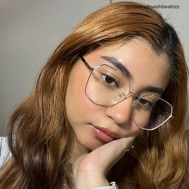 Bivins Geometric Gold Thin Frame Glasses | ZEELOOL Canada10