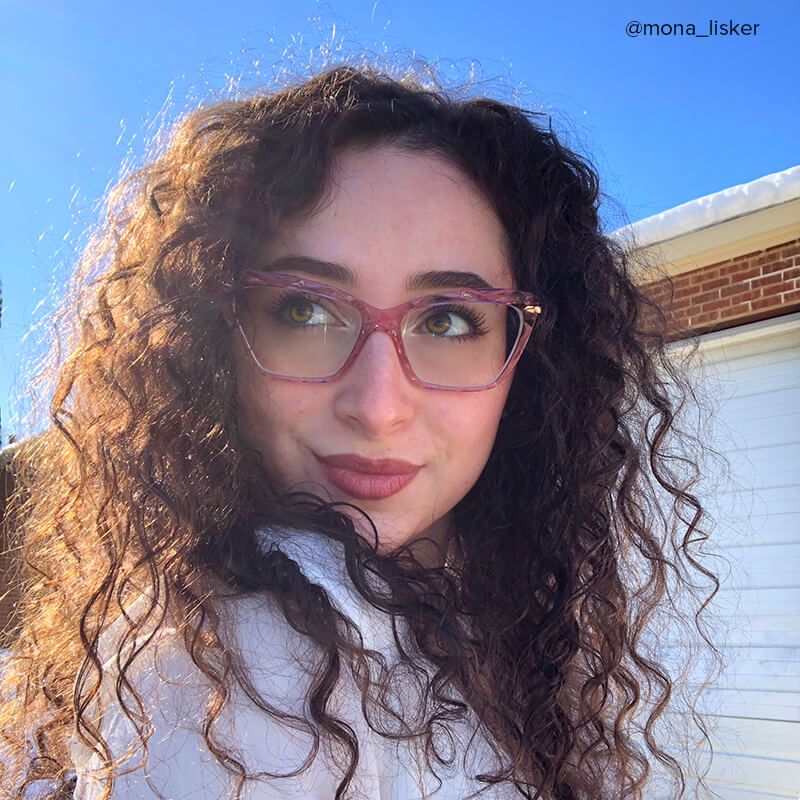 Juliet Pink Cat-eye Frame Glasses for Women | ZEELOOL Canada6