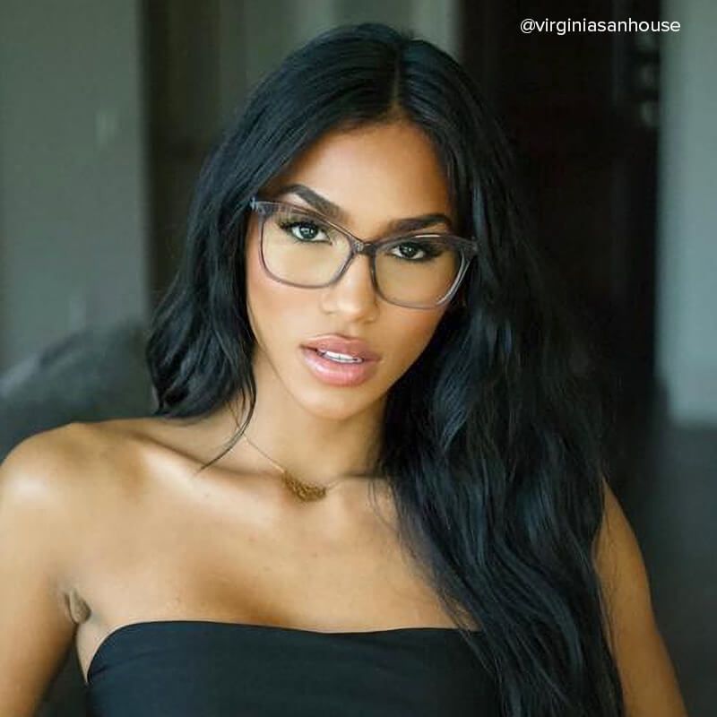 Alfred Butterfly Gray Frame Glasses | ZEELOOL Canada10