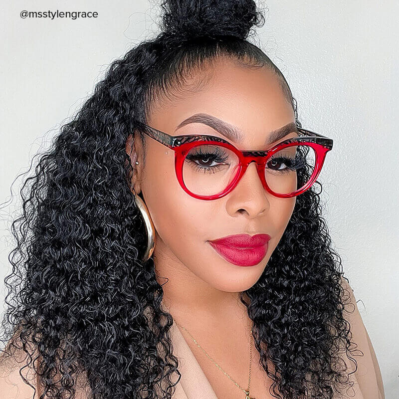 Lismary Cateye Pink Glasses | ZEELOOL Canada5