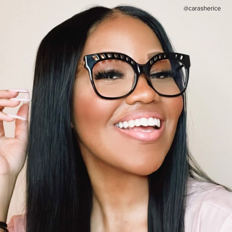 Francisco Square Black Glasses | ZEELOOL Canada4