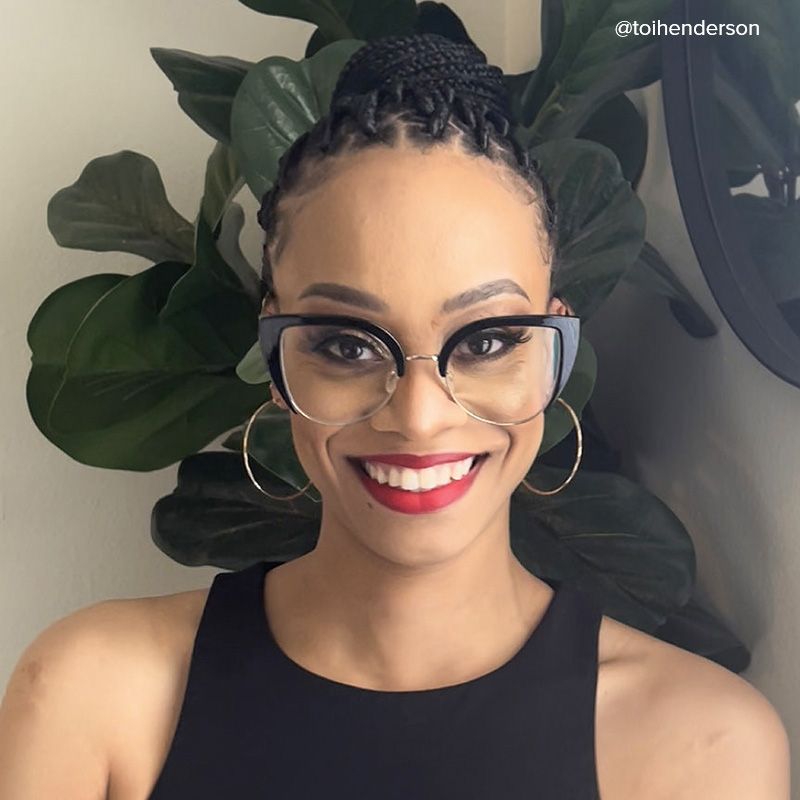 Brewer Cateye Black Frame Glasses | ZEELOOL Canada11