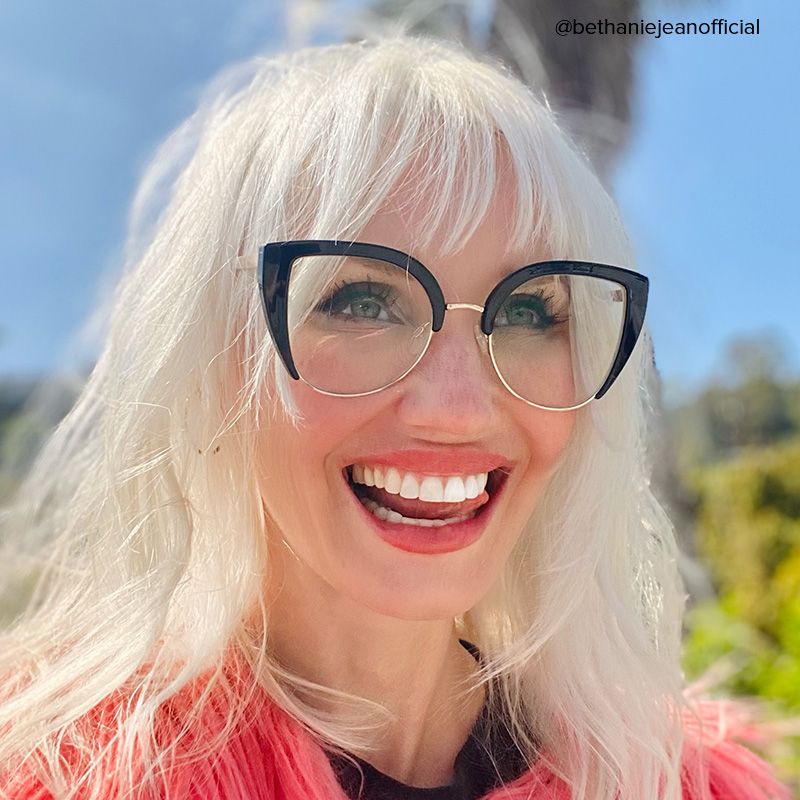 Brewer Cateye Black Frame Glasses | ZEELOOL Canada7