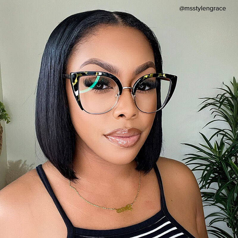 Brewer Cateye Tortoise Eyeglasses | ZEELOOL Canada8