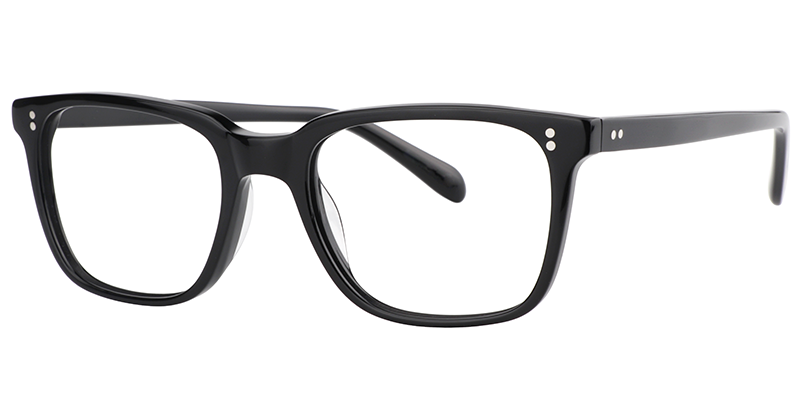 Lamont Rectangle Black Eyeglasses and Glasses Frames4
