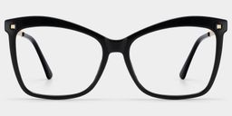 Isaebella Butterfly Black Glasses0