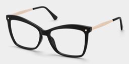 Isaebella Butterfly Black Glasses2