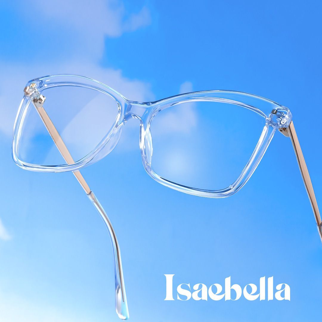 Isaebella Clear Butterfly Shaped Eyeglasses | ZEELOOL0