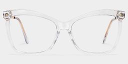 Isaebella Butterfly Clear Glasses1