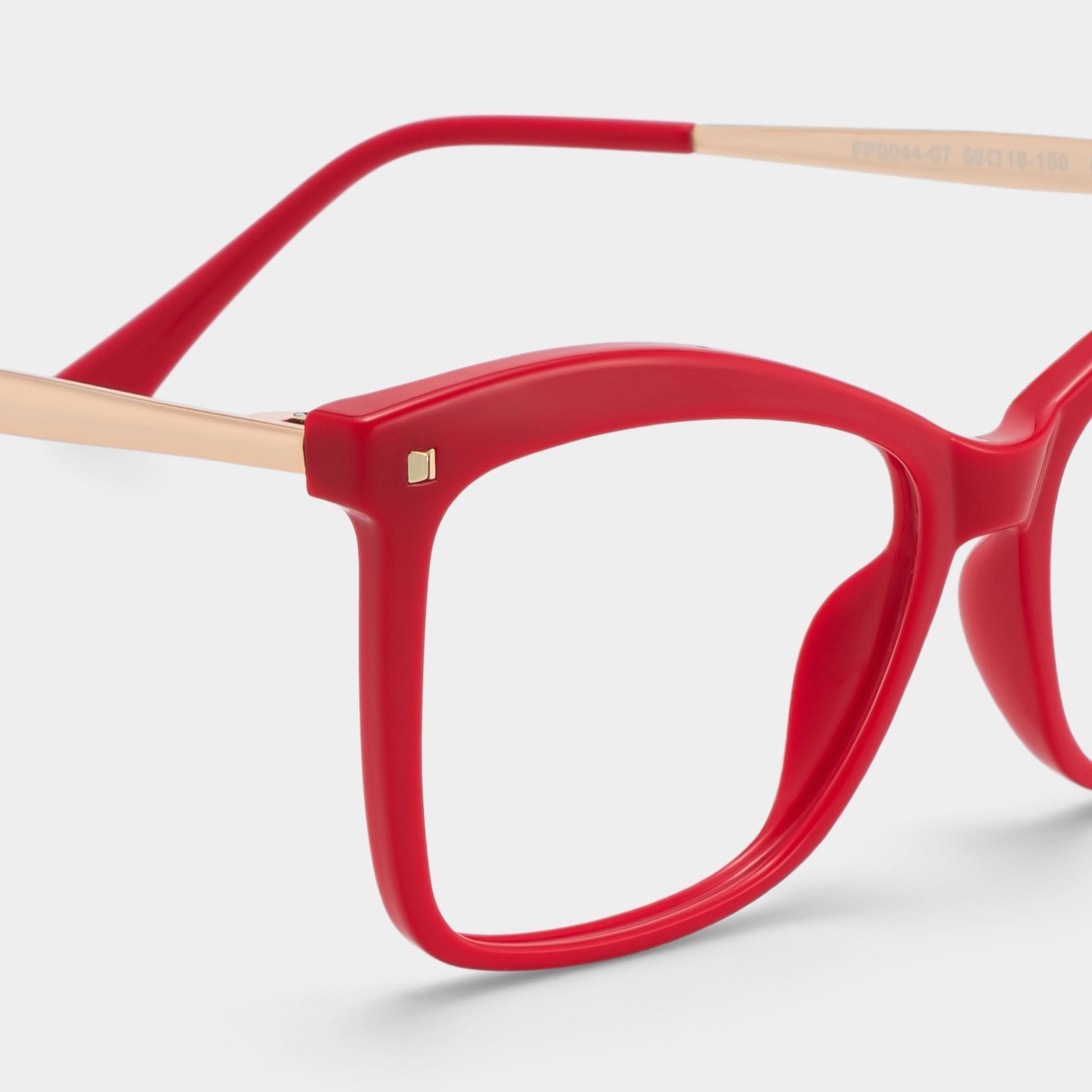 Isaebella Butterfly Red Eyeglasses and Thin Frames4