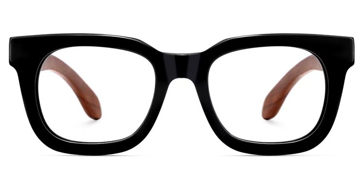 Sam Black Rectangle Glasses