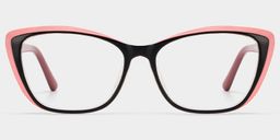 Fidelia Cat Eye Black Glasses1