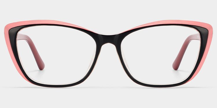 Fidelia Cat Eye Black Glasses