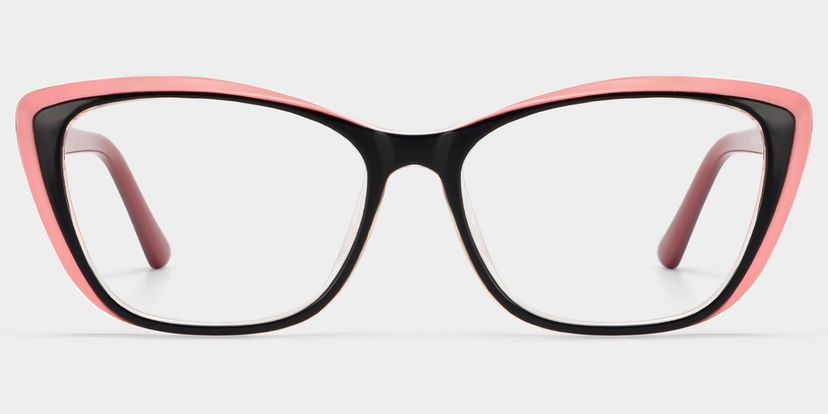 Fidelia Cat Eye Black Glasses