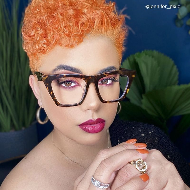 Cecile Cat Eye Tortoise Glasses