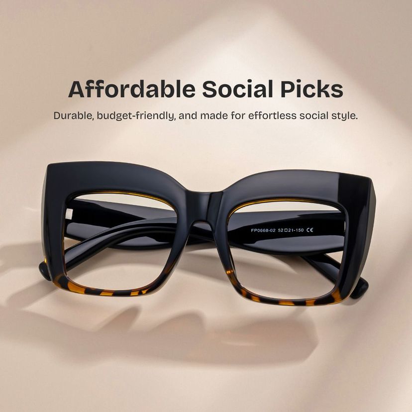 Alberta Cateye Tortoise Glasses