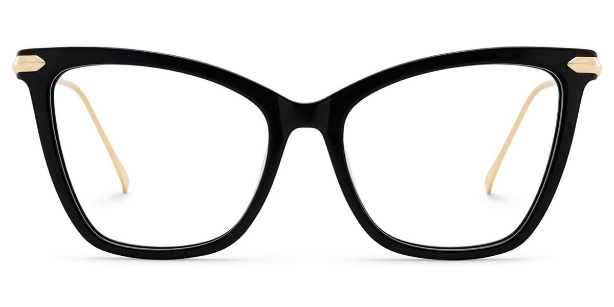 Hilary Butterfly Black Glasses6