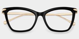 Hilary Butterfly Black Glasses2