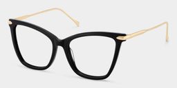 Hilary Butterfly Black Glasses3