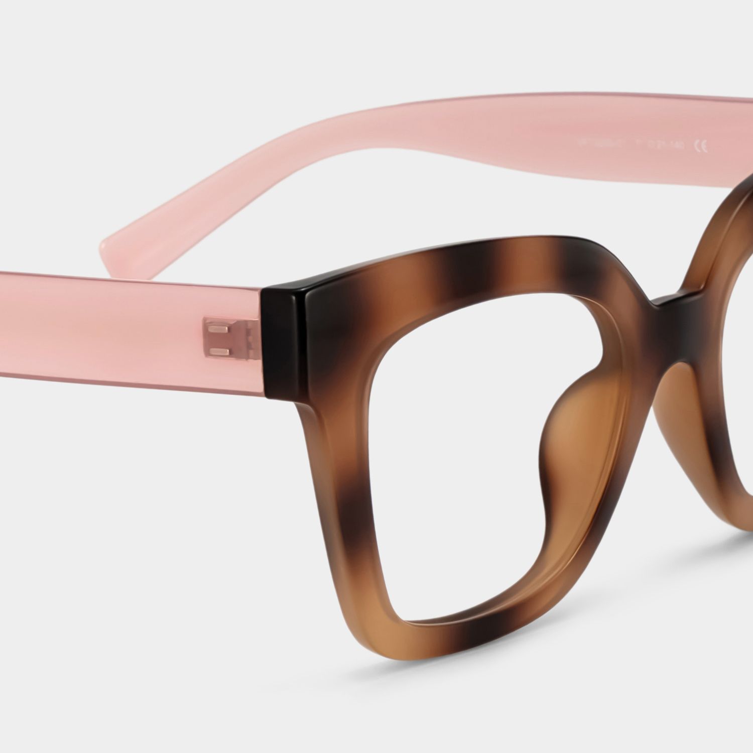 Malcolm Square Burnt Umber Frame Glasses | ZEELOOL7