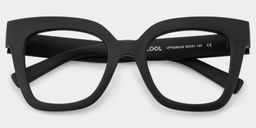 Malcolm Square Black Glasses2