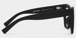 Malcolm Square Black Glasses4
