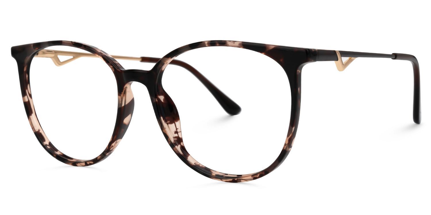 Chanty Round Tortoise Glasses, Circle Style Frames | ZEELOOL
