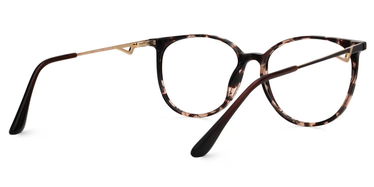 Chanty Round Tortoise Glasses, Circle Style Frames | ZEELOOL4