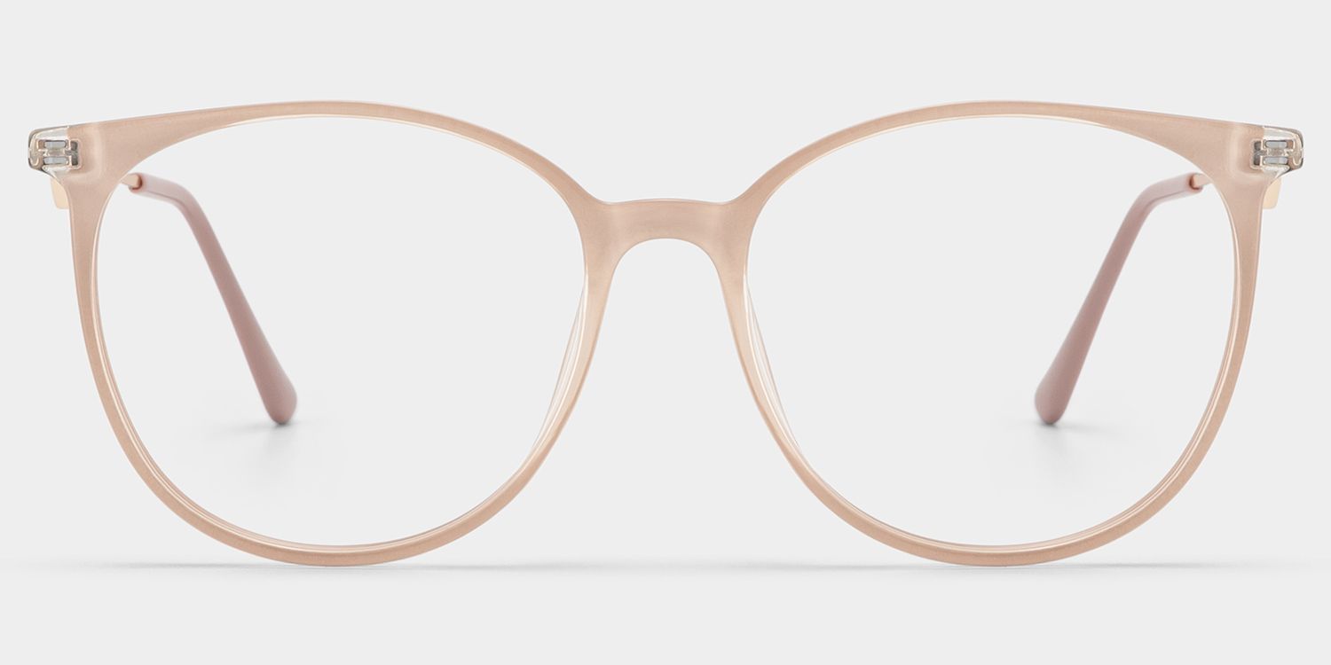 Chanty Round Pink Thin Eyeglass Frames | ZEELOOL1