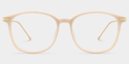 Greene Beige Square Glasses0
