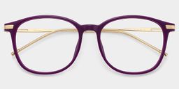 Greene Purple Square Glasses1