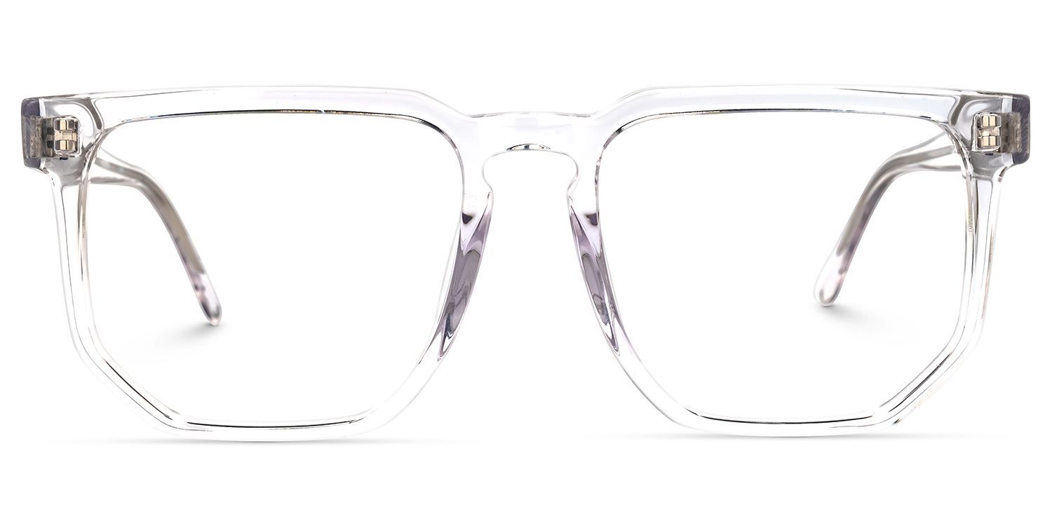 Matherne Square Clear Glasses | Zeelool Glasses0