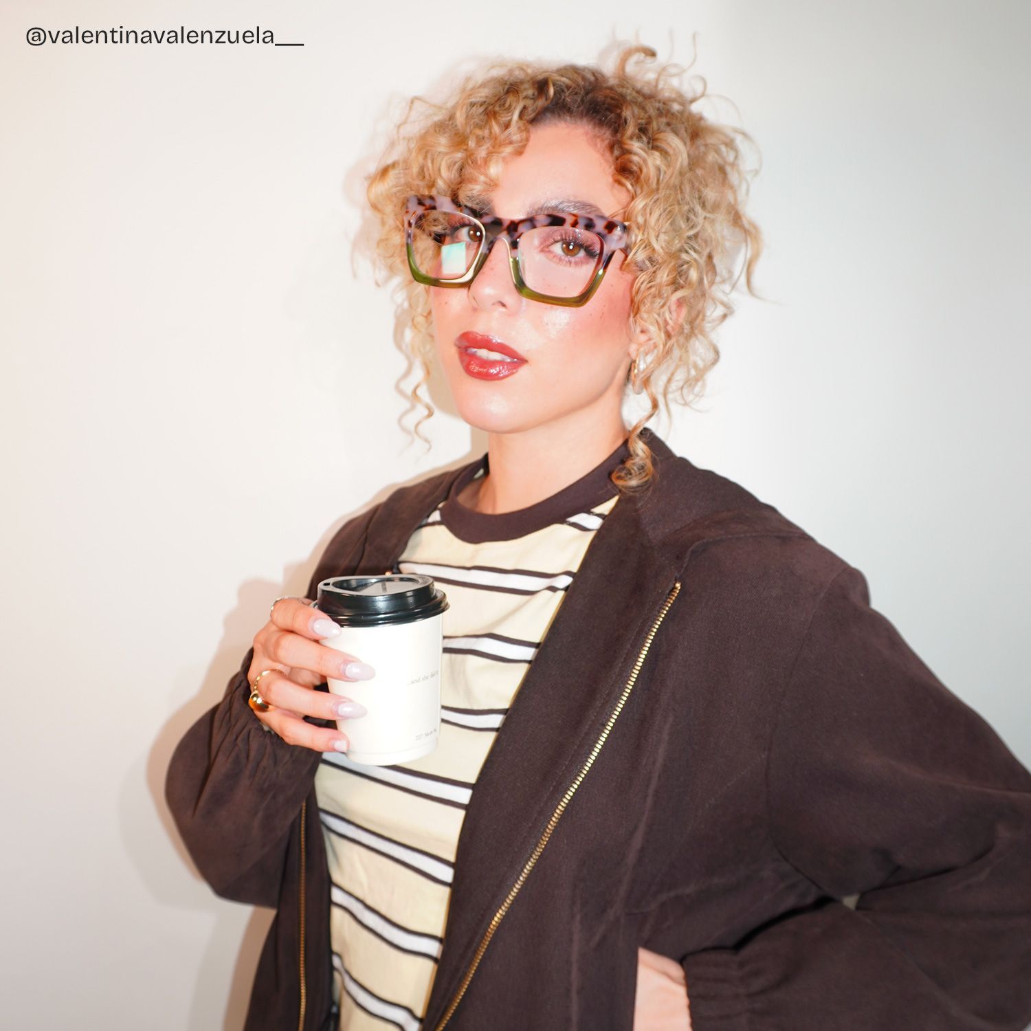 Benitez Square Two-Tone Frame & Prescription Eyeglasses | ZEELOOL5