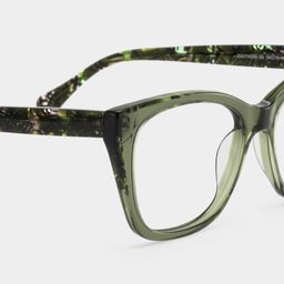 Maple Green Butterfly Glasses5
