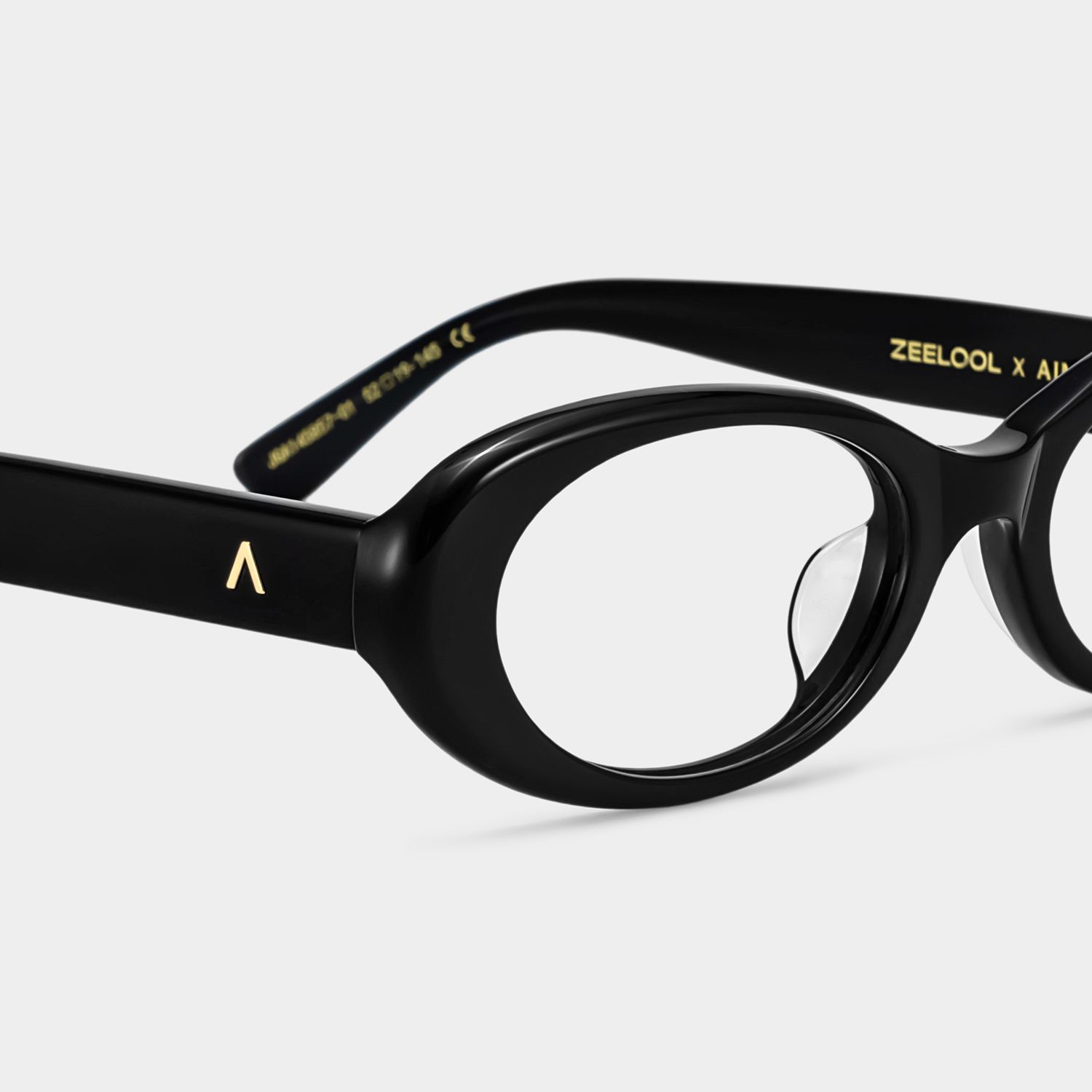 ZEELOOL x Aimee Song The 90s Black Oval Glasses5