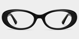The 90s Black Oval Glasses1