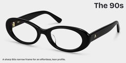 The 90s Black Oval Glasses3