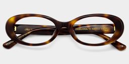 The 90s Tortoise Oval Glasses2