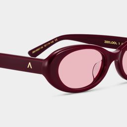 The 90s Red Oval Sunglasses4