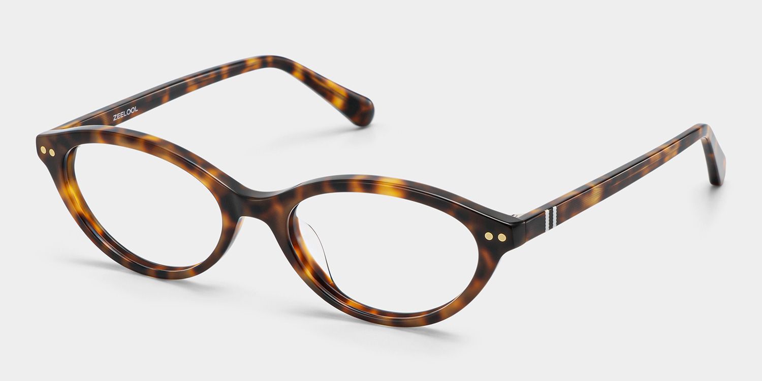 Ashby Tortoise Oval-Frame Glasses | Retro Athleisure4
