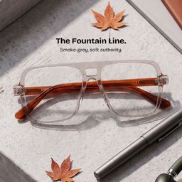 Easton Beige Aviator Glasses0