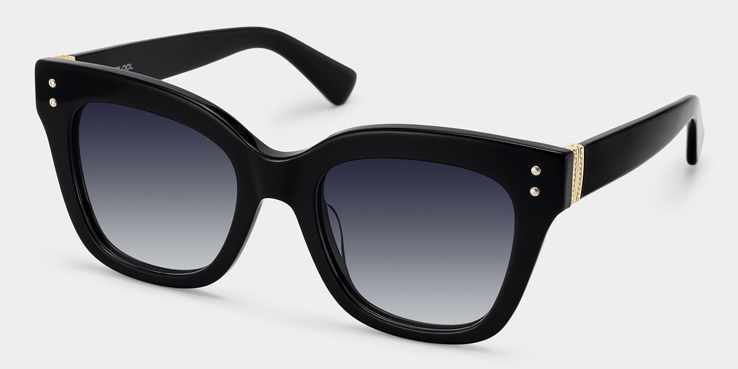 Stella Butterfly Black Sunglasses for Women & Men | ZEELOOL CA2