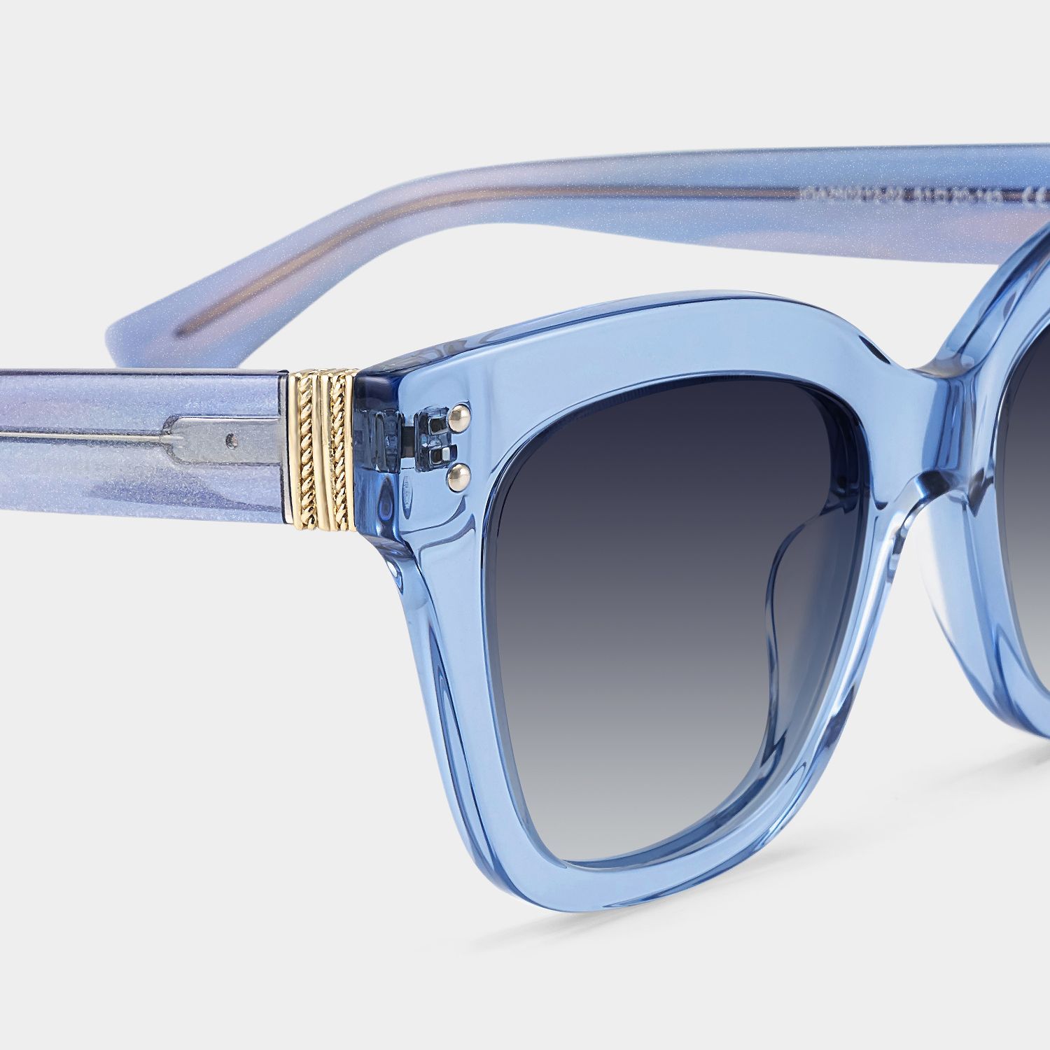 Stella Butterfly Blue Full Rim Sunglasses | ZEELOOL CA4