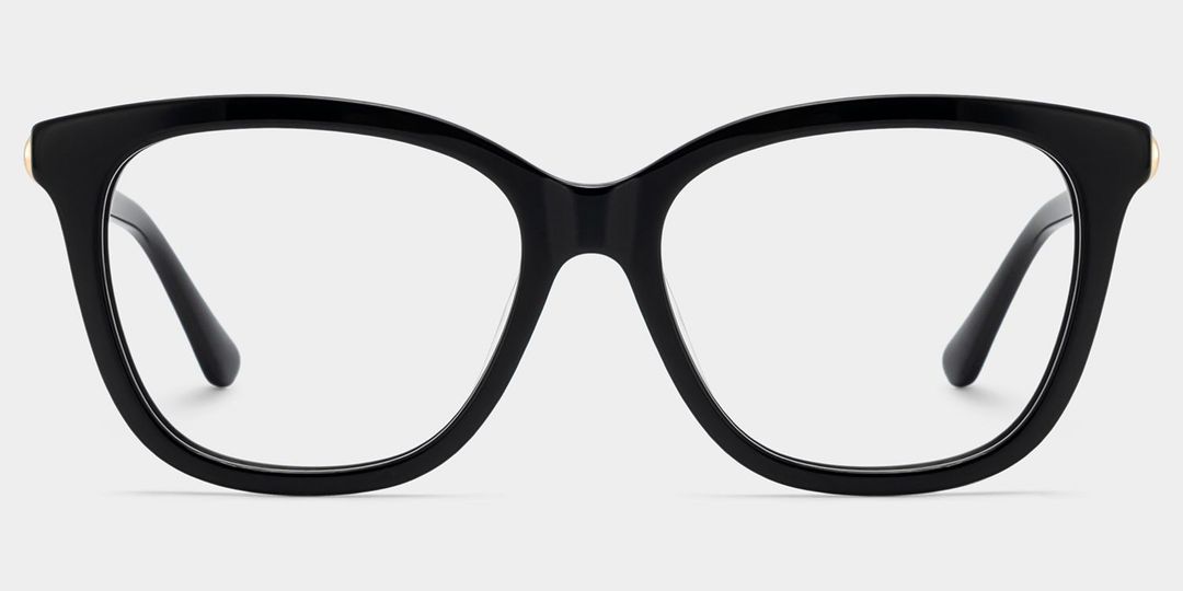 Isabella Black Square Glasses