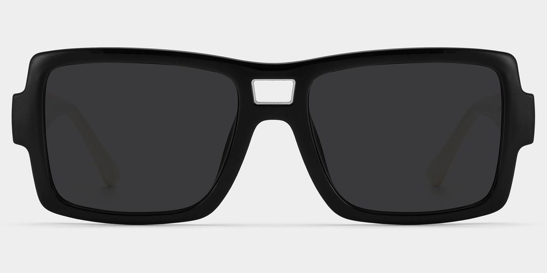 Nora Black Aviator Sunglasses
