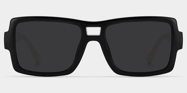 Nora Black Aviator Sunglasses