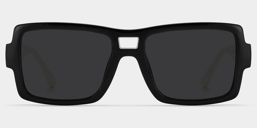 Nora Black Aviator Sunglasses